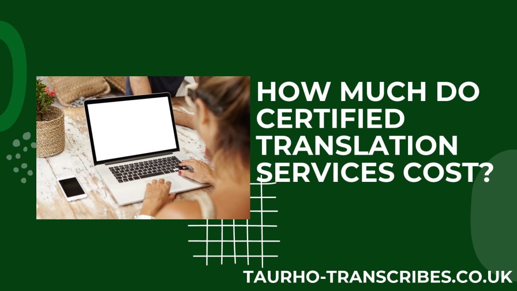 How Much Do Certified Translation Services Cost Image